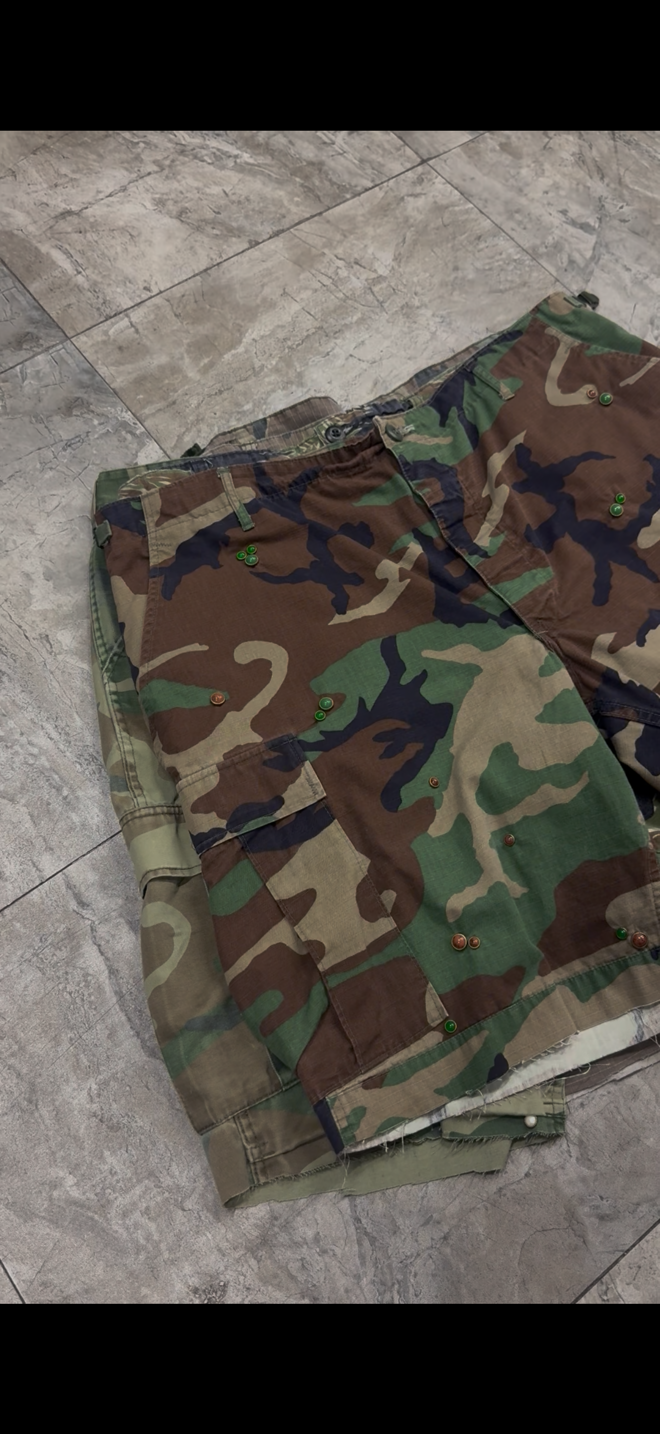 Stoned Camo Shorts